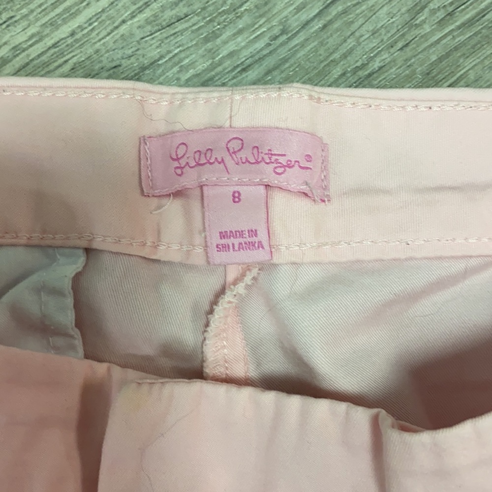Lilly Pulitzer Pink Capris - Picture 2 of 4
